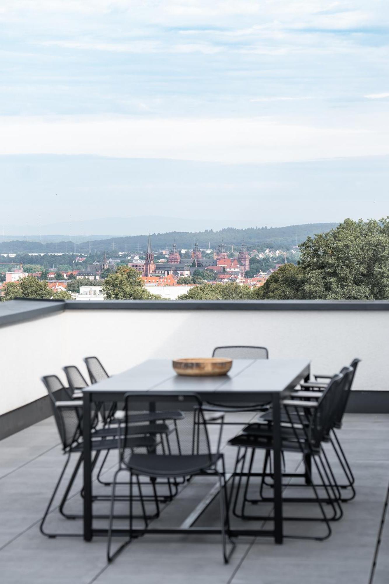Ferienwohnung Prime Park Penthouse Aschaffenburg Exterior foto